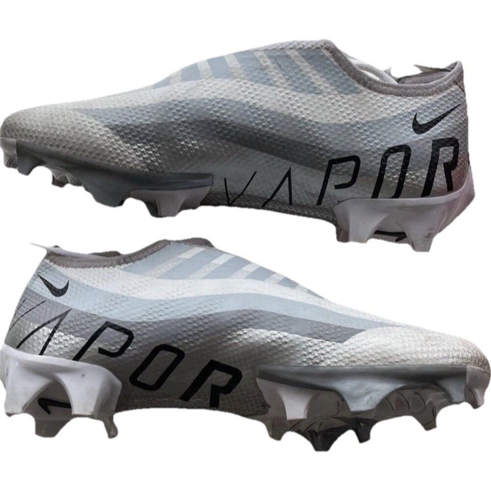 Nike Vapor Edge Pro 360 White Football Cleats Shoes Sneakers Men’s Size 8
